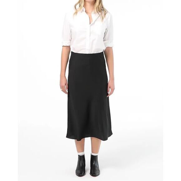 J Crew Gwyneth Slip Pull On Chic Dressy Skirt US Women's XXL Plus New - Picture 1 of 6